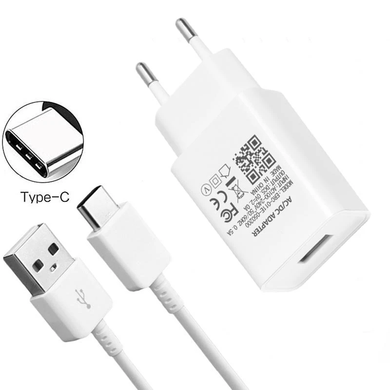 For Xiaomi Phone Charging Adapter Type-c USB Cable EU Plug Phone Charger For Redmi 9 9T 8 10X Note 9 8 9S 8T 7 Pro Charger Cable 65w charger