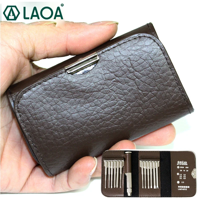 LAOA High Quality Screwdriver Sets S2 Screwdriver Portable Repair Tool Mobilphone Repair Sets/Clock Watch Repair Set