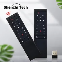 MT12 Air Mouse Learning Remote Control with Google Assistant Microphone IR USB and Wireless Universal Controller for Smart TV MT12 Air Mouse Learning Remote Control with Google Assistant Microphone IR USB and Wireless Universal Controller for Smart TV