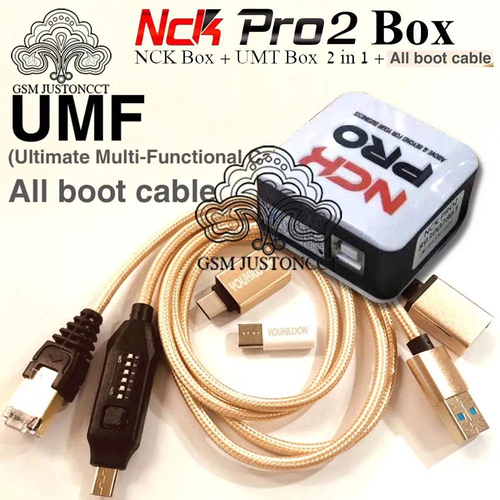 nck pro 2 box + umf cable