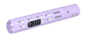 

Hunting Rifle Scope Rail M-LOK 5 Slot Tactical Lightweight Polymer Black Picatinny Weaver Rail for Handguards HK22-0179