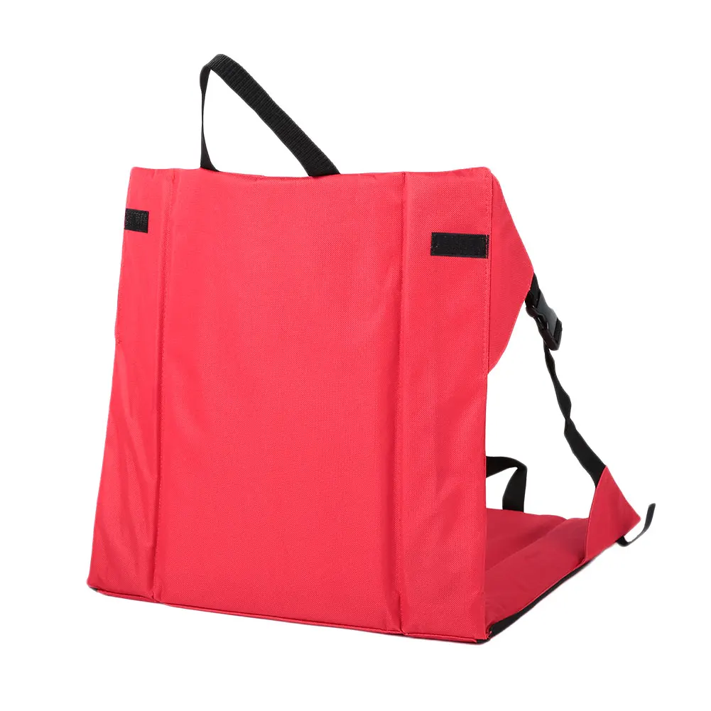 Clip-On Portable Folding Camping Picnic Outdoor Side Hiking Stool Chair Seat - Цвет: Red