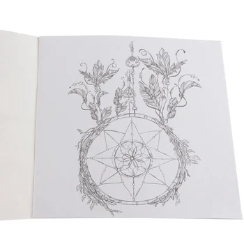 

Livre pour enfants Graffiti Coloring Book Peinture English Books Zen Mandalas