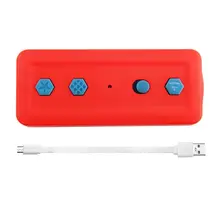 4 в 1 беспроводной контроллер конвертер адаптер для nintendo Switch wii/NES/SNES/GC Gamecube NES-красный