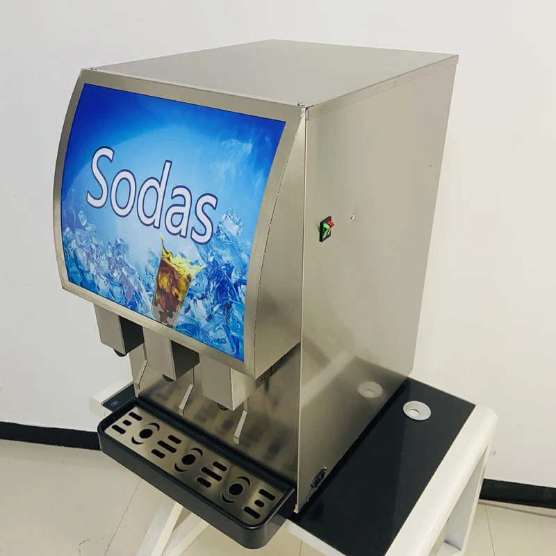 Three Flavors Cold Drink Juice Machine Iced Cola Machine Cola Vending Soft Drink Coke Beverage