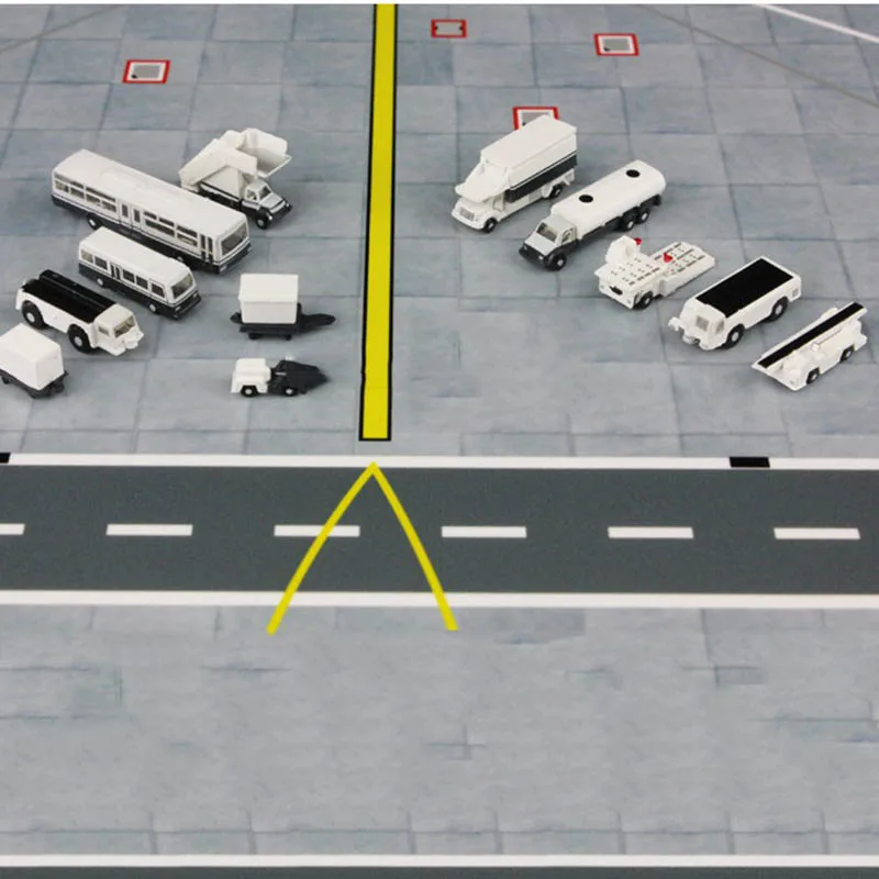 1/400 пропорции наземный мини автомобиль аэропорт моделирование сцены дисплей прицеп буксировщик режим для самолета вентилятор Коллекция ребенок