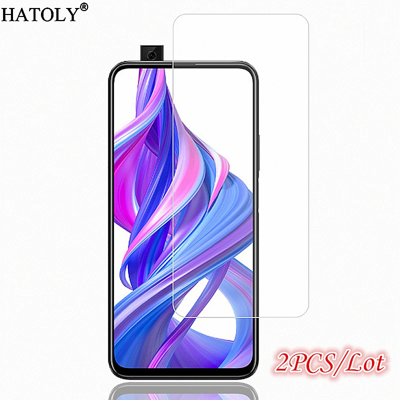 

2Pcs Glass For Huawei Honor 9X Pro Screen Protector for Huawei Honor 9X Pro Tempered Glass Protective Phone Glass Honor 9X Pro