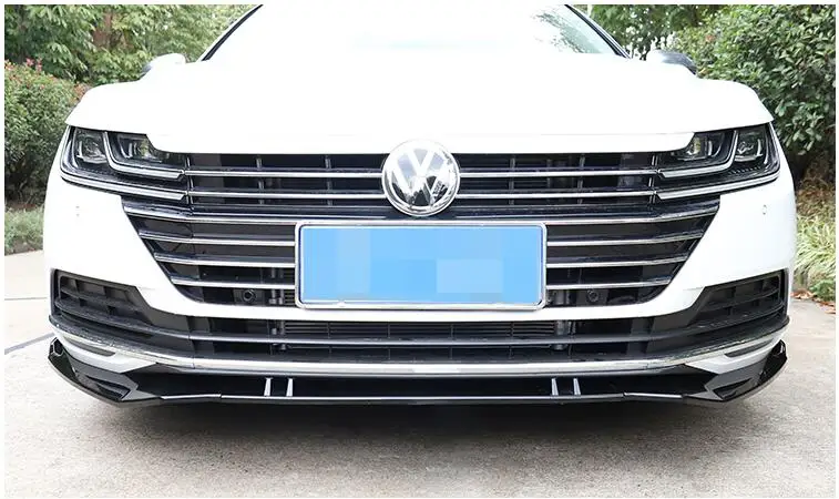 Для CC Body kit спойлер 2019 + для Volkswagen ABS задний бампер диффузор защитные