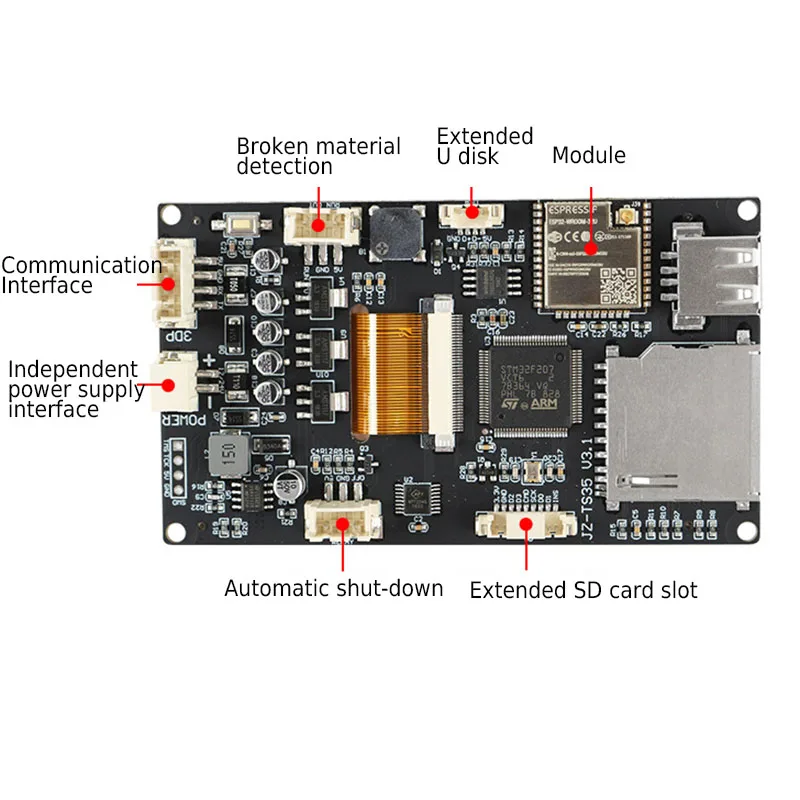 

MKS GEN-L Main Board TouchScreen Display TFT WIFI Shield Control Panel DIY Starter Kits OUJ99