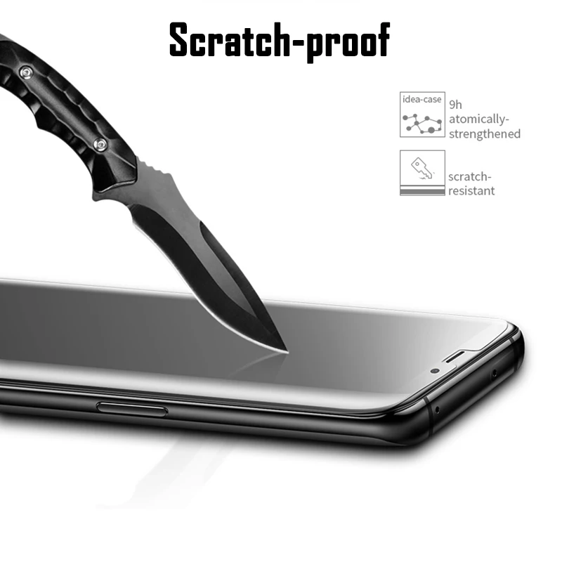 Ультрафиолет с полным клеем закаленное стекло для samsung Note 10 S10 S8 S9 Plus Note 8 9 Nano жидкая Защитная пленка для samsung S8 S7 Edge