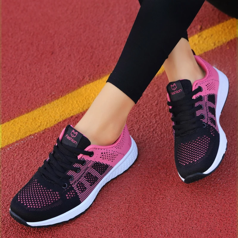 Women Casual Shoes Breathable Walking Mesh Flat Shoes Sneakers women shoes women sneakers women flats casual shoes