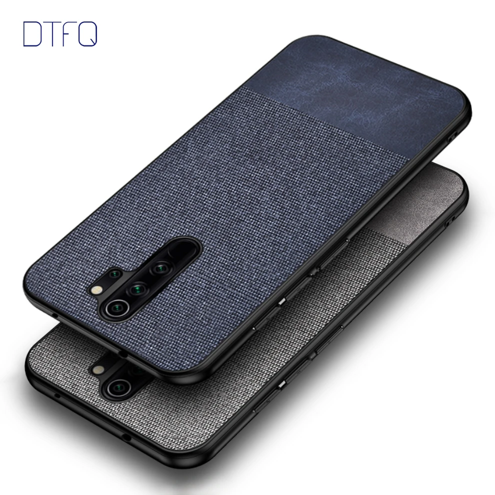Роскошная ткань + PU чехол для Xiaomi Redmi Note 8 Pro 8T 5 6 гибридный модный противоударный 7 |