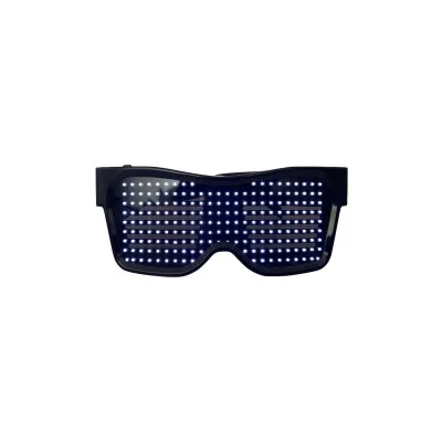 Oculos Led Bluetooth волшебное стекло Led вечерние мигающие стекло es неоновые вечерние украшения для бара Новинка - Цвет: White