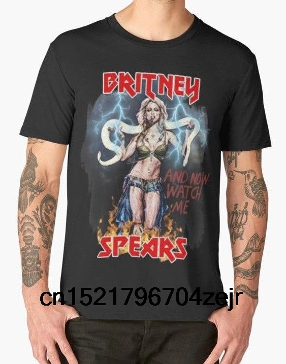Men's britney spears t shirt Clearance