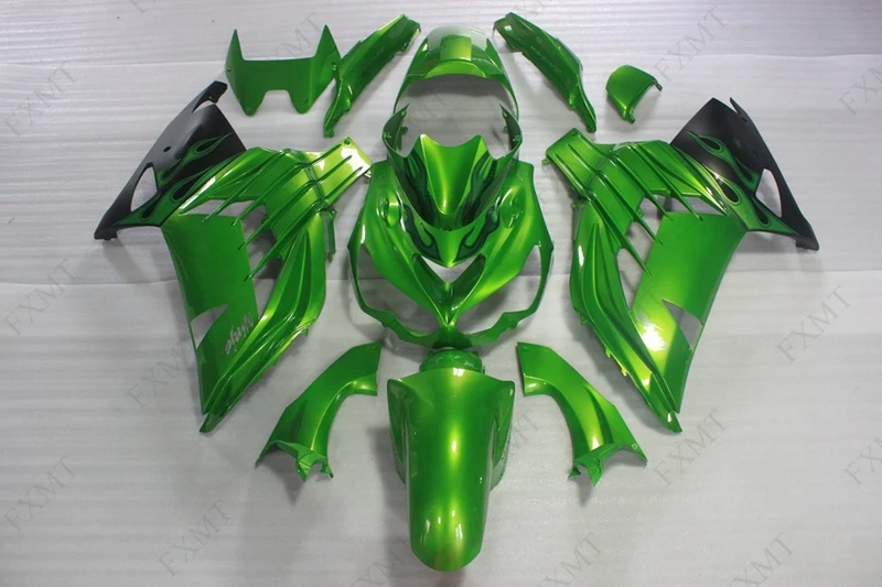 Обтекатели Zx14 Zx-14r 2012 Набор для всего тела ZZ-R1400 наборы для тела Kawasaki Zx14r 2012 - Цвет: 2