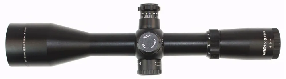Векторная оптика Reaper 4-14x50 тактический прицел с кольцом крепления, MP сетка длинный рельеф глаз. 223 вид