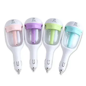 

New Mini Wet Car Humidifier Stylish Car Aromatherapy Humidifier Universal Car Fresh Air Purifier Car Usb Appliances Air Purifier