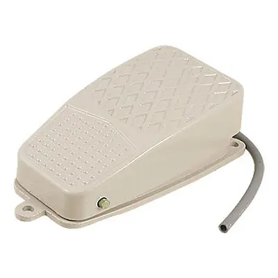 

10A SPDT NO NC Antislip Metal Momentary Electric Power Foot Pedal Switch CNC