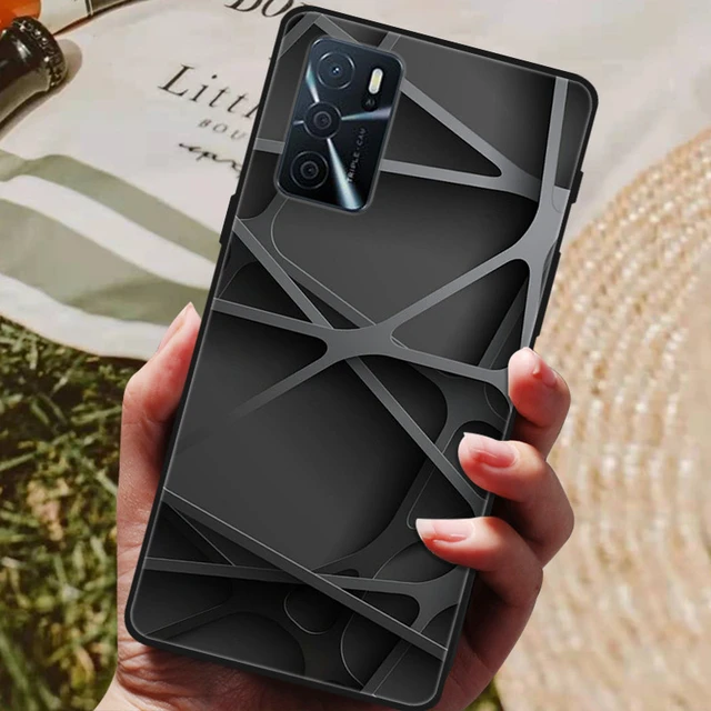 For OPPO A54s Case Soft TPU Phone Cases for Oppo A54S CPH2273 Silicon Cover  for Coque OPPO A 54s A54 s 6.52 Black Bumper Fundas