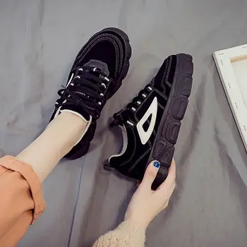 

Timalina spring/autumn Mesh Women Sneakers Fashion Thick Bottom Womens Platform Sneakers Casual Shoes Zapatos De Mujer