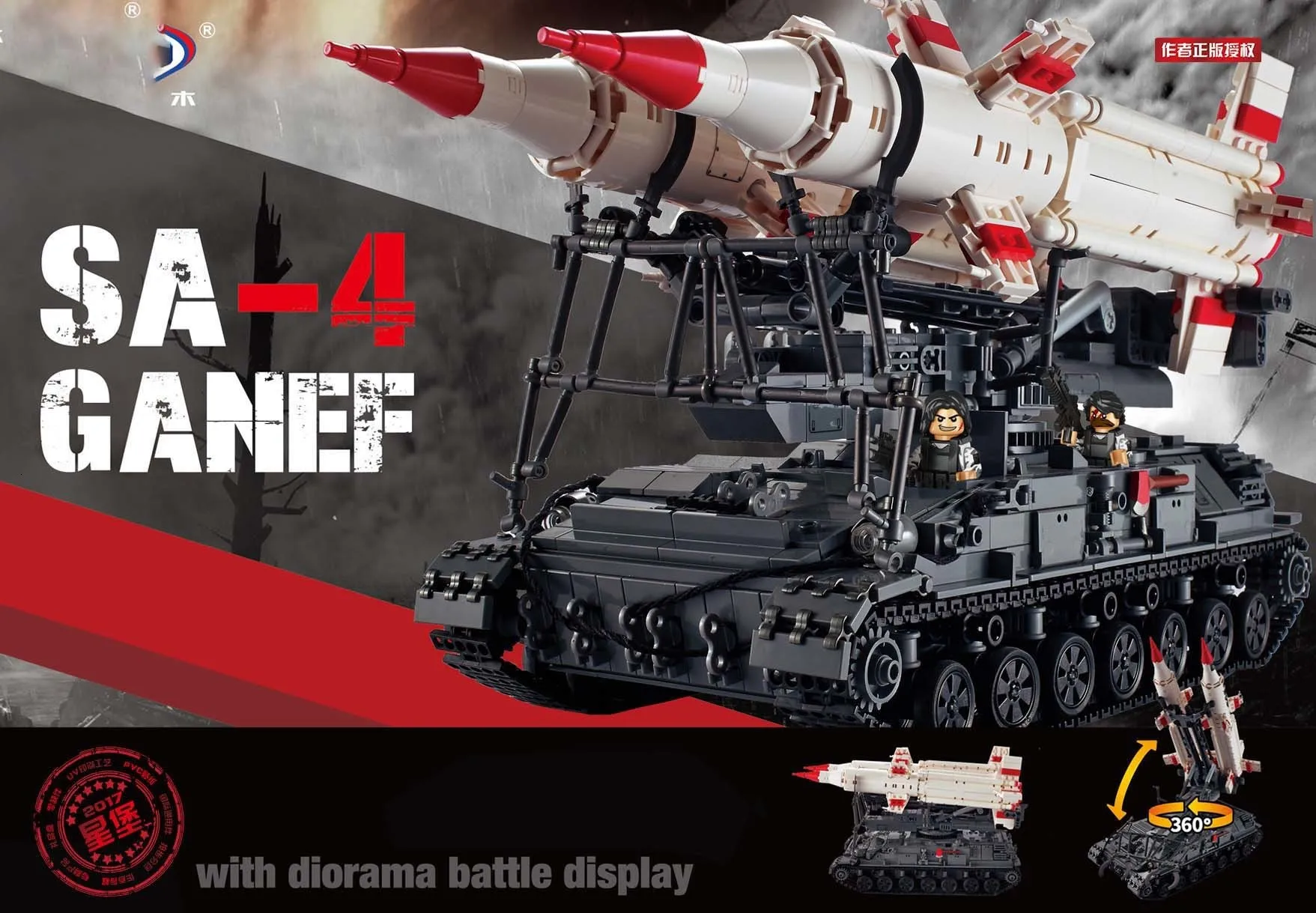 

Star Fort Building Block Military Series Sa 4 Ganef Compatible Happy Senior Adults Model Xb06007