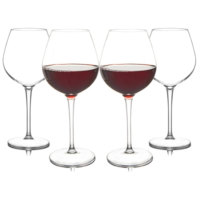 

250ml/480ml fruit wine glasses cups BPA free plastic tritan unbreakable vintage wine tumbler transparent Burgundy cups