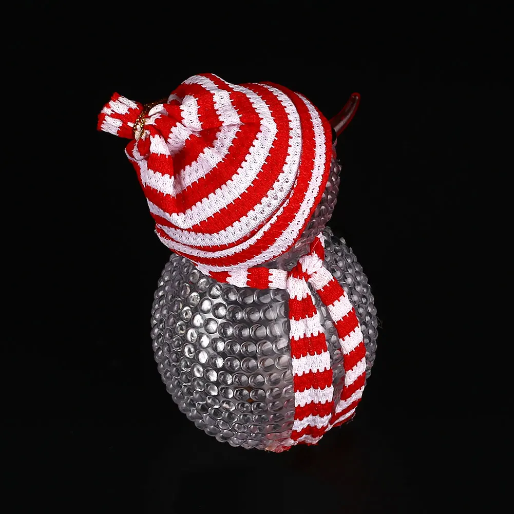 Night Light LED Snowman ABS Flashing Christmas New Year Gift Cute New Arrvials