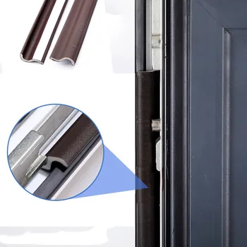 

2-8M Foam Sound Proof Door Strip Self Adhesive V Type Sealing Strip Windproof Dustproof Window Keep warm gap Excluder Seal