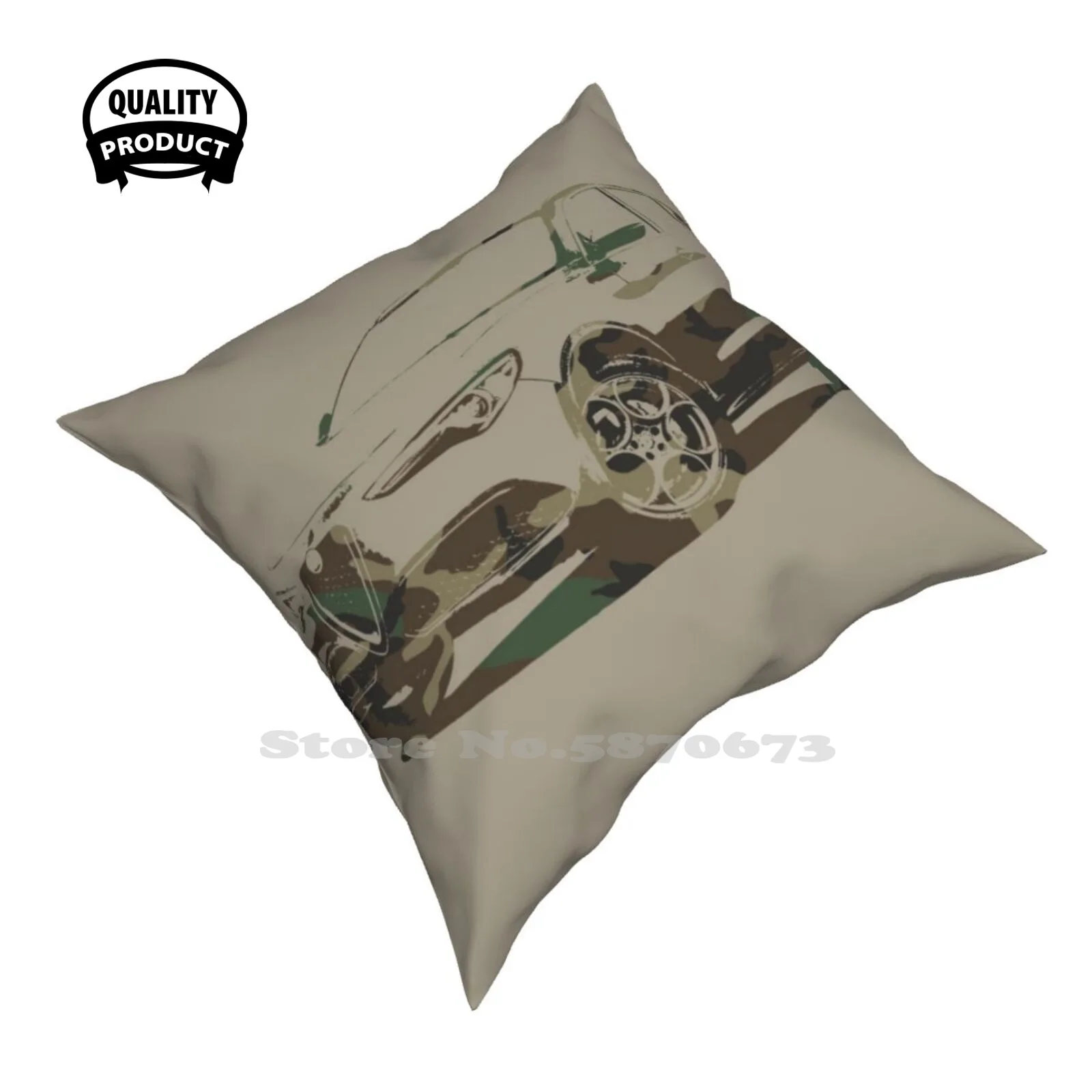 Alfa Romeo Stelvio Quadrifoglio Casa Auto Divano Cuscino Federa Alfa Romeo Stelvio Carro Sovralimentato Gle63