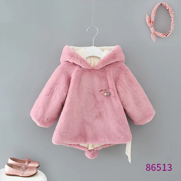 

Momoidea Childrenswear Autumn And Winter New Style GIRL'S Coat Cute Warm Wool Sweater Female Baby Autumn And Winter Coat
