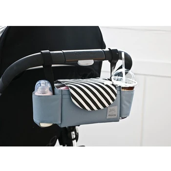 

Creative Baby Care Storage Bag Stroller Hanging Bag Paraphernalia Diaper Mommy Bag Outside Convenient Sorting Box