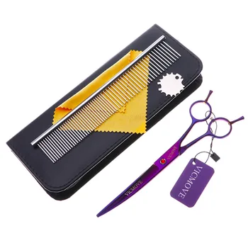 

Stainless Steel Scissors Hair Professional Barber Salon Hairdressing Shears Cutting Styling Tool 7 Inch Pet Shears