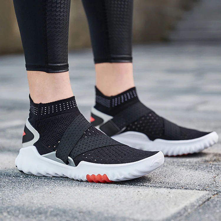 Мужские умные кроссовки Li Ning дышащая Спортивная обувь для быстрой тренировки с 3D