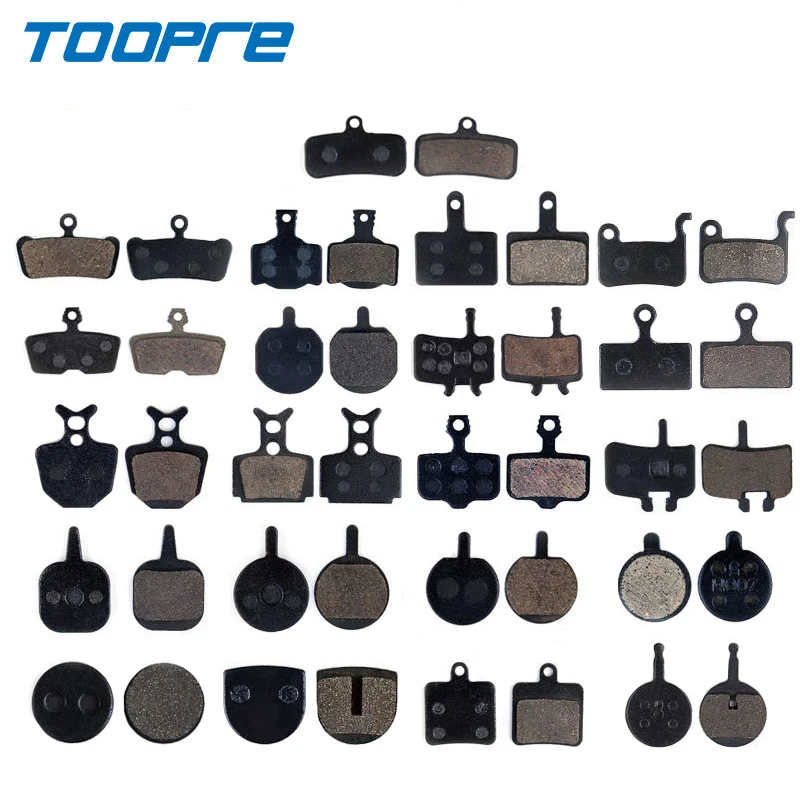 

TOOPRE Mountain bike brake pads all-metal high wear-resistant fiber disc brake pad BB5 FOR SHIMANO SRAM ZOOM AVID Magura