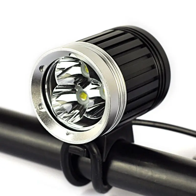 Led3t6 велосипедная фара из алюминиевого сплава с защитой от дождя Ночная езда