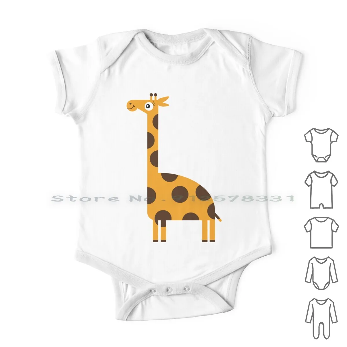 Carino Giraffa Animale Selvatico Design Neonato Vestiti Pagliaccetti Tute Di Cotone Giraffa Animale Simpatici Cartoni Animati Bambini Bambini Zoo