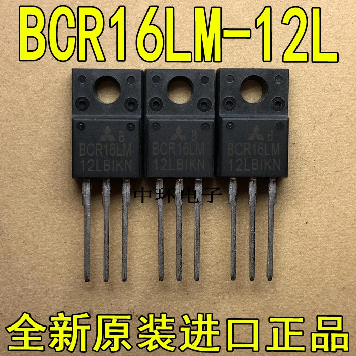 10 шт./лот BCR16KM-12L BCR16LM-12L TO-220F 16A 600Vx m y