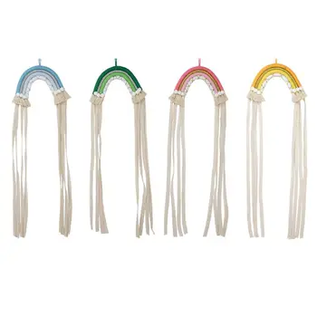 

Rainbow Hair Clips Storage Holder Hanging Wall Headwear Organizing Strip Rack 95AE