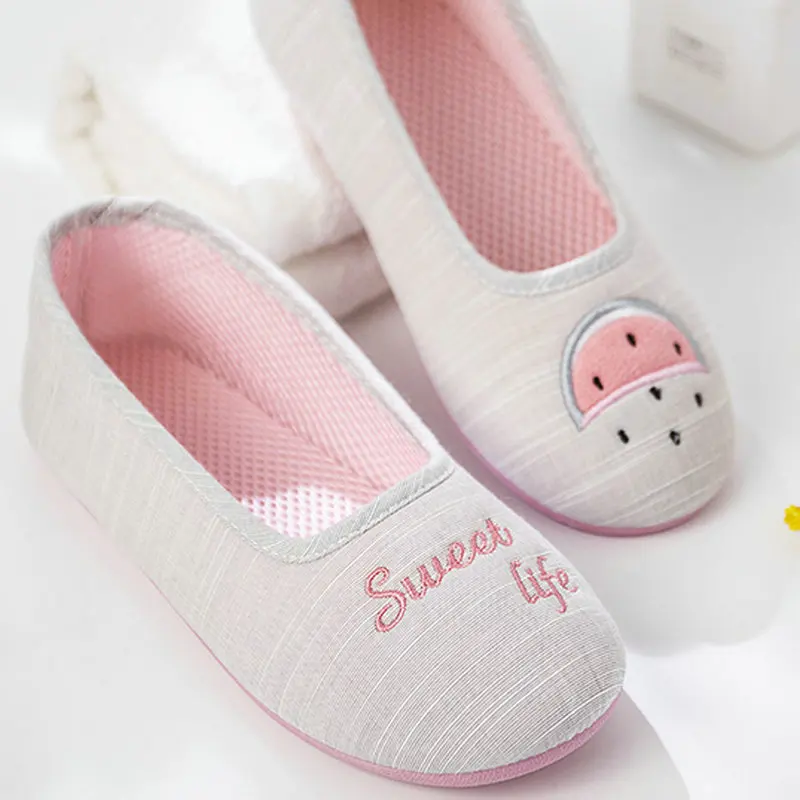 Spring Summer Bag And Pregnant Women's Lovely Non Slip Soft Bottom Women Slippers 2 Colors Rubbers Girl Shoes Slippers
