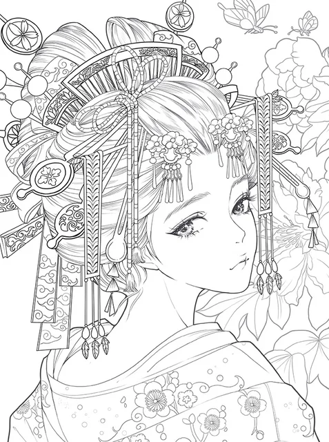Nouveau Costume De Dessin Anime Pour Adulte Style Gothique Rococo Livre De Coloriage Livre De Peinture Au Crayon De Couleur Aliexpress