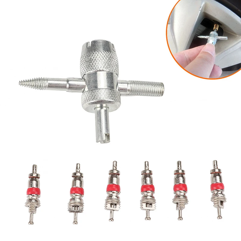 4-in-1 Tire Accessories Tool Remover Set for Vehicle Car Motorcycle Motorbike Truck WWO66 4-in-1 Tire Accessories Tool Remover Set for Vehicle Car Motorcycle Motorbike Truck WWO66