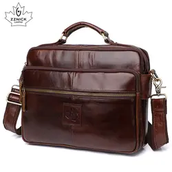 Мужская сумка на плечо кожаная сумка для ноутбука Офисные Сумки для мужчин Сумки из натуральной кожи портфель роскошная сумка на плечо