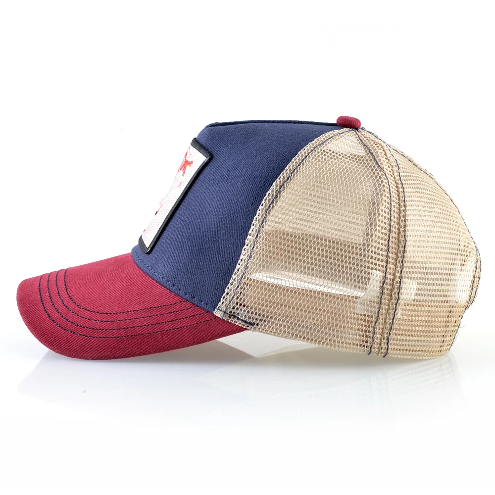 Fashion Baseball Cap With Flamingo Embroidery Patch Snapback Mesh Baseball Hat For Women Men Outdoor Casual Visor Hip Hop Caps 2