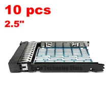 10 шт. для hp G7 2," Drive Caddy SAS SATA HHD лоток кронштейн 371593-001 DL380 DL370 DL360 G5 G6 G7