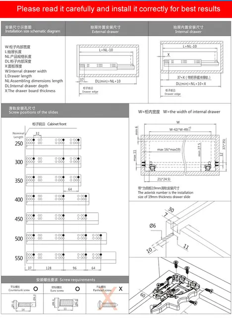 per-cassetti-drawer-rails-dresser-extension-prolunga-completa-1200-mm