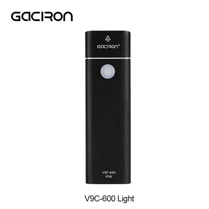 GACIRON 400/600/800/1000/1600/1800 Люмен USB Перезаряжаемые велосипед светодиодный головной светильник велосипед передний Фонарь велосипедный светодиодный Водонепроницаемый светильник - Цвет: 600LM