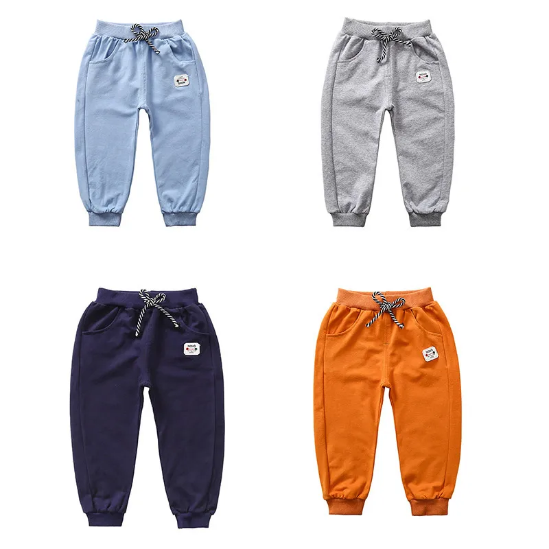 LCJMMO/штаны для мальчиков Новинка года, весенне-осенние повседневные штаны для маленьких детей длинные хлопковые леггинсы в полоску, брюки Одежда для маленьких мальчиков от 2 до 8 лет