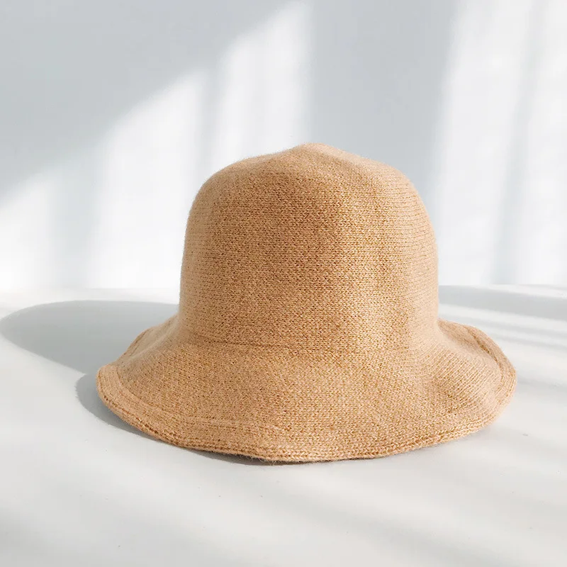 Camel Зимняя Клетчатая Шерстяная шляпа для мужчин и женщин шапки для рыбака Осенняя мода Hariy охота на открытом воздухе Кепка Женская плоская кепка сохраняющая тепло - Цвет: Camel
