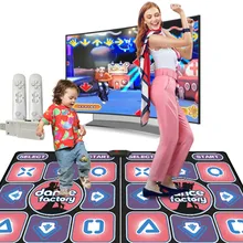 Беспроводной танцующий ковер Семейная Игра Женские майки для бега Alfombra ковры для гостиной развлекательная игра Buffalo Плед Ковер