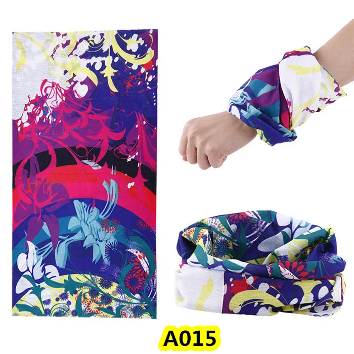 A015 Scarf 300 цветов, теплый шарф для шеи, для спорта на открытом воздухе, велосипеда, езды на велосипеде, Волшебная повязка на голову, спортивные шарфы, велосипедная бандана, головной убор, кольцо - Цвет: A015 Scarf